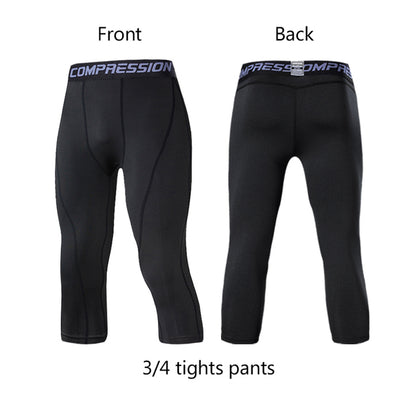 Men Lycra Compression Pants Cycling