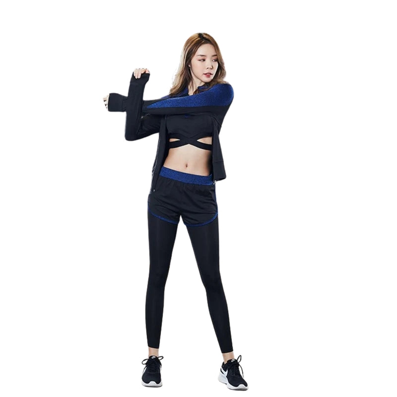 The gym runs a two-piece set