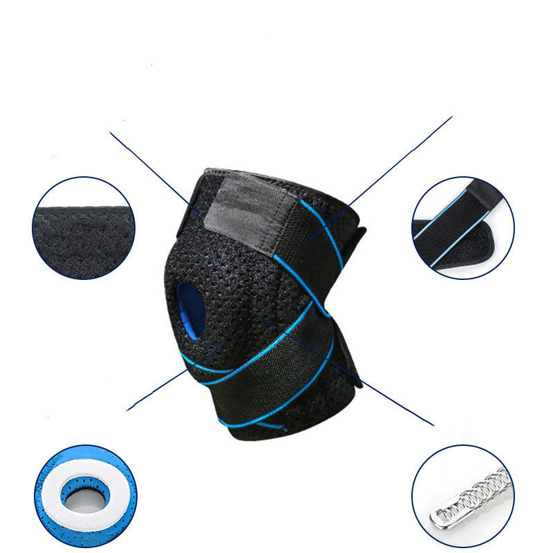 Sports Band Compression Silicone Knee Pads For Men